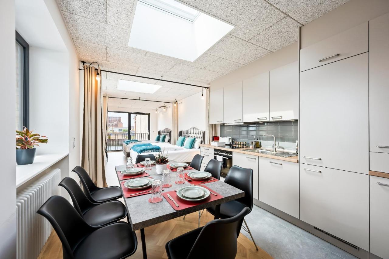 Lit Living - Luxus Loft - Box Spring - Air Con - Bbq - Panorama Apartment Mannheim Exterior photo